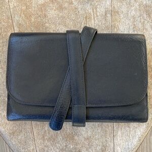 Johnny Farah "Unfold" Handmade Black Leather Travel Wallet